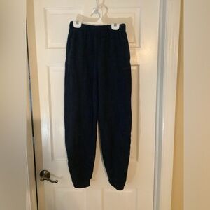 GARAGE sweatpants EUC navy blue XXS